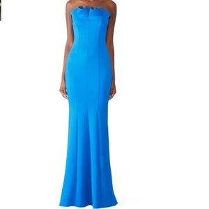 Likely black halo gown